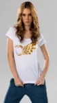 Tricou alb LOVE Time