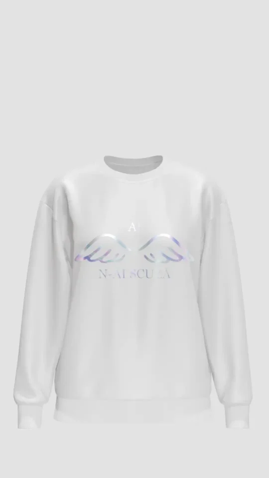 bluza alba ai aripi n ai scuza 501 11