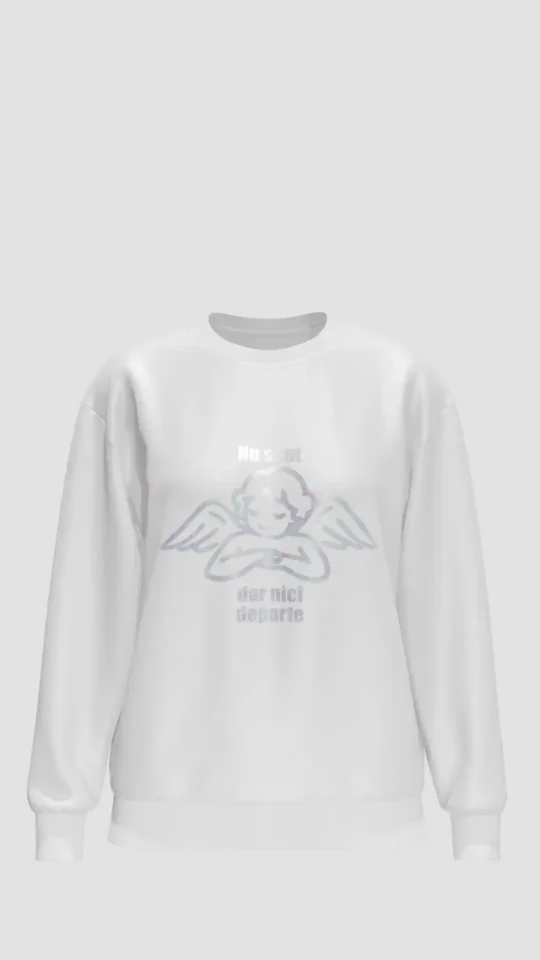 bluza alba nu sunt inger dar nici departe 505 1